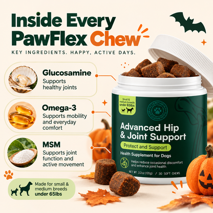 PawFlex™ Advanced Hip & Joint Support Chews