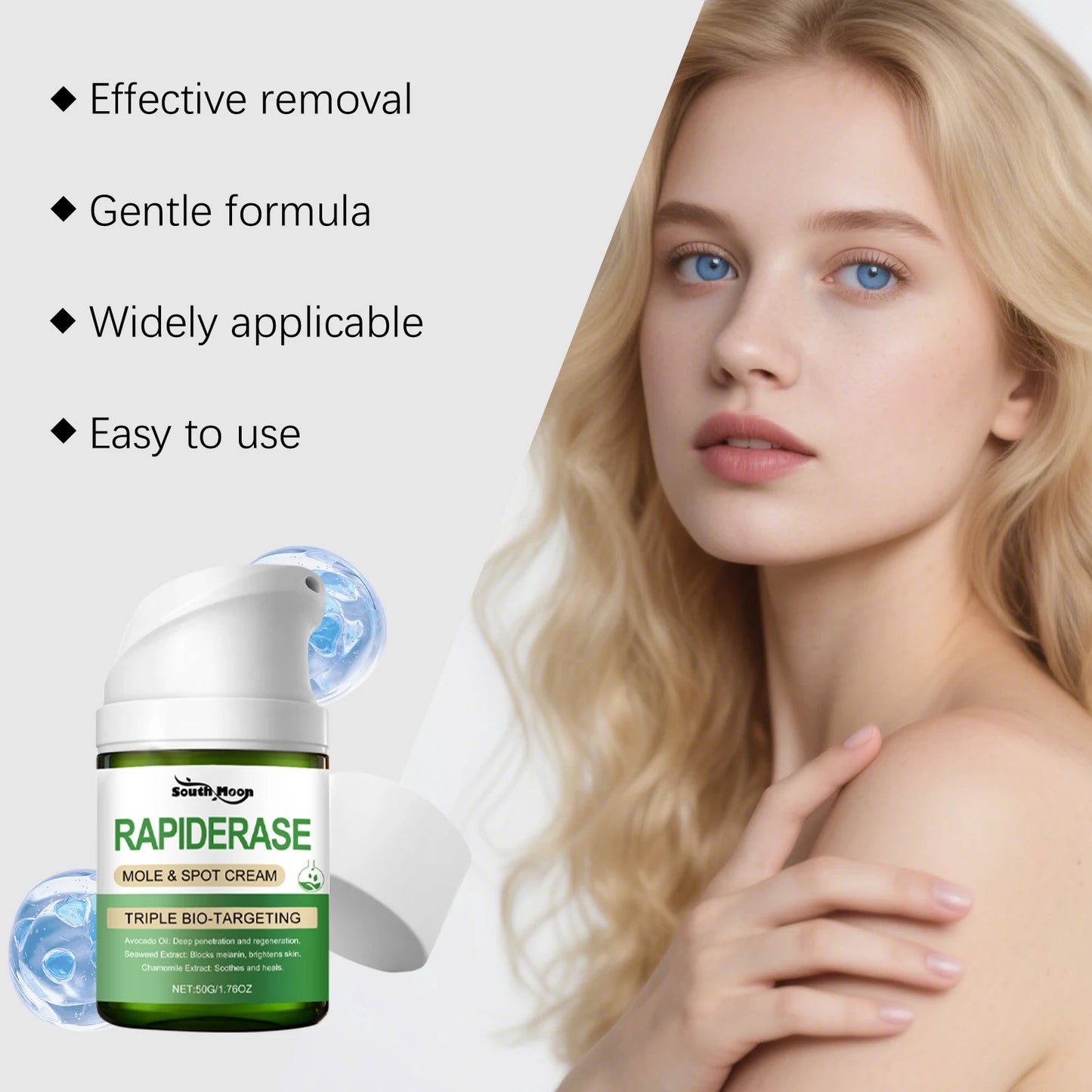 Gentle Skin Care Cream - Cleansing & Hydrating Nourishment, Leaves Skin Smooth, Daily Body Cream for Moisturized Skin