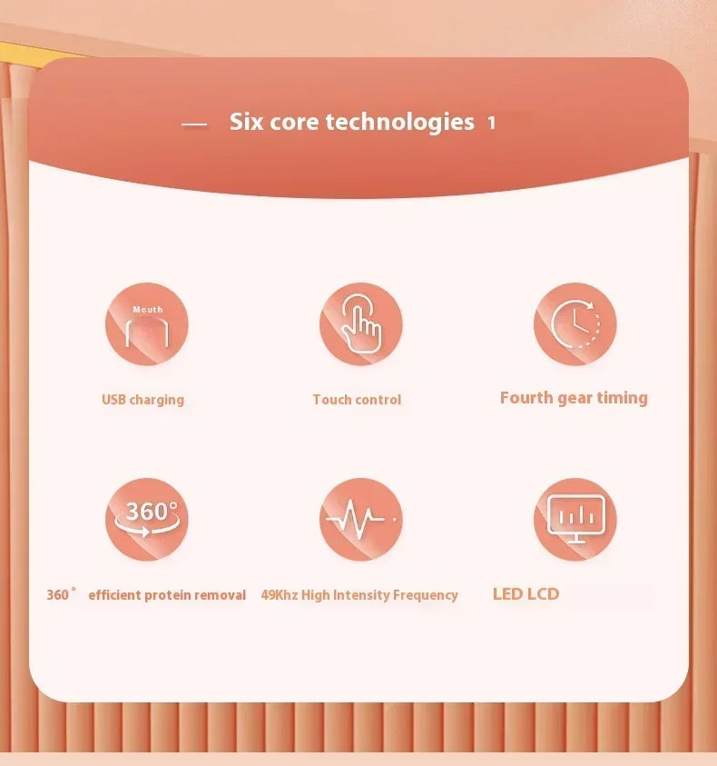 Hot Sale Contact Lens Cleaner One-click on Automatic High-frequency Vibration Ultrasonic Contact Lenses Deep Cleaning Instrument
