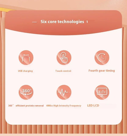 Hot Sale Contact Lens Cleaner One-click on Automatic High-frequency Vibration Ultrasonic Contact Lenses Deep Cleaning Instrument