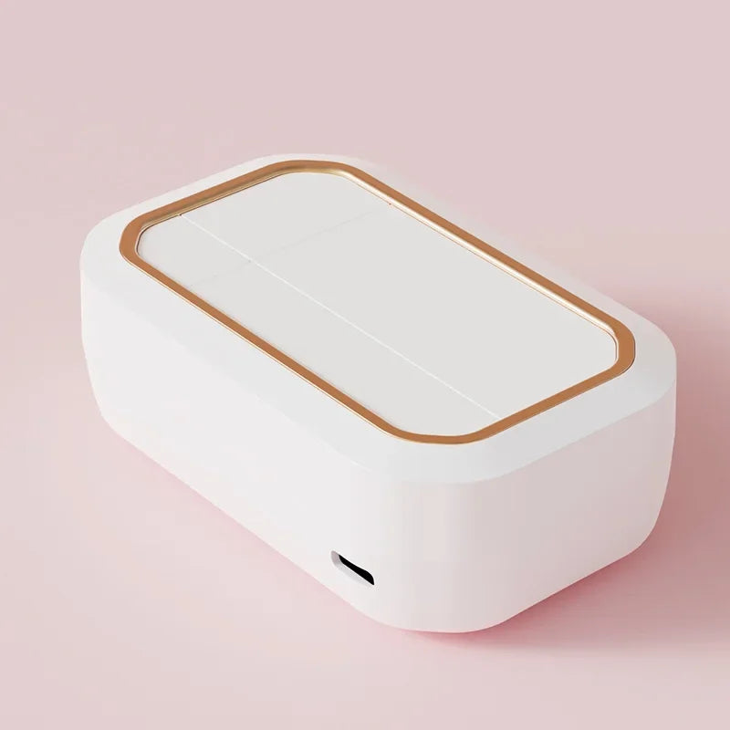 Hot Sale Contact Lens Cleaner One-click on Automatic High-frequency Vibration Ultrasonic Contact Lenses Deep Cleaning Instrument