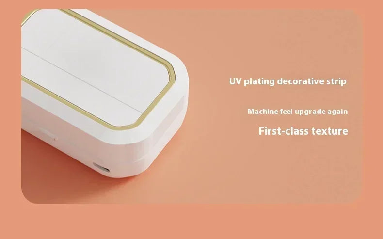 Hot Sale Contact Lens Cleaner One-click on Automatic High-frequency Vibration Ultrasonic Contact Lenses Deep Cleaning Instrument