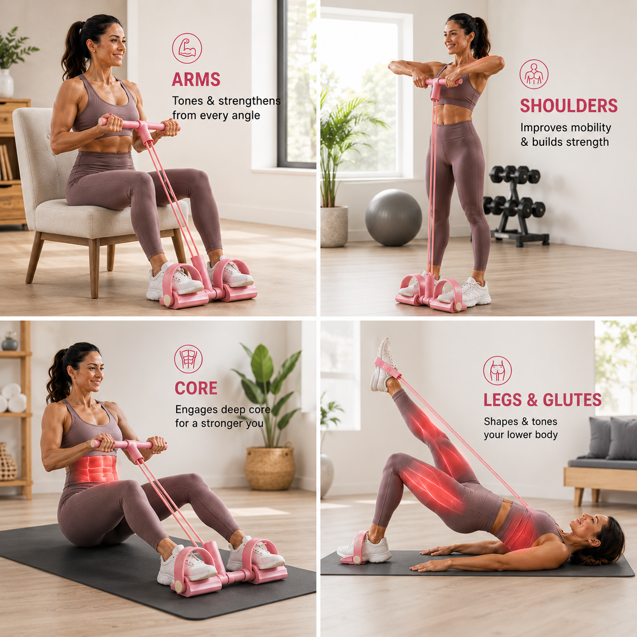 Geteasezo FlexCore Total Body Resistance Trainer