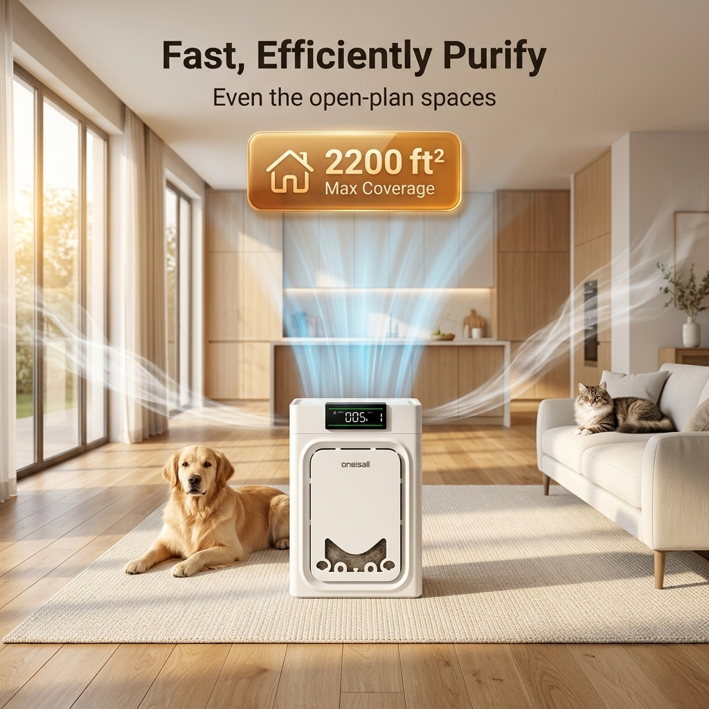 Geteasezo™ Air Purifier for Pet Owners
