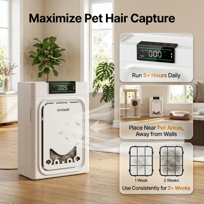 Geteasezo™ Air Purifier for Pet Owners